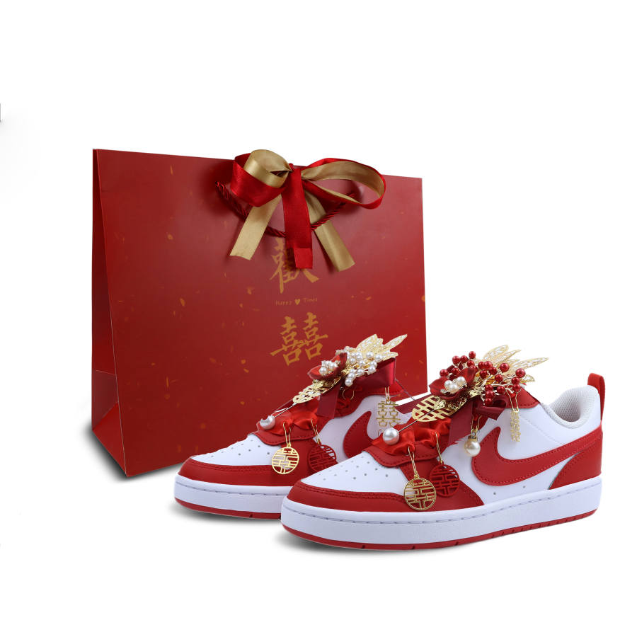Nike Nike Court Borough 2 Love Forever Slip Resistant Abrasion Resistant Slip Resistant Abrasion Resistant Low top