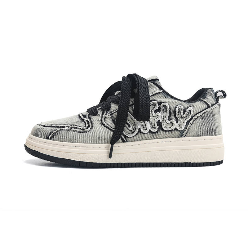Jifffly Balance Abrasion Resistant Slip Resistant Low top Skateboard Shoes Unisex