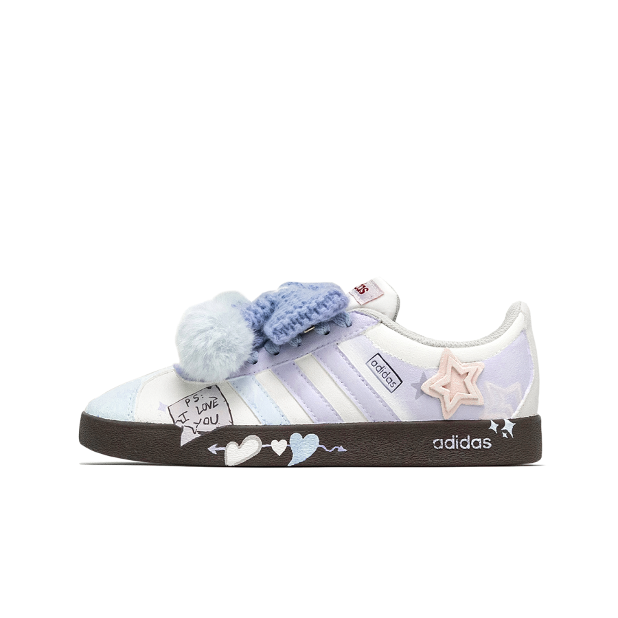 Adidas Adidas San Chuang, Starry Dreamy Slip Resistant Cushioning Slip Resistant Cushioning Low top Skateboard Shoes Unisex
