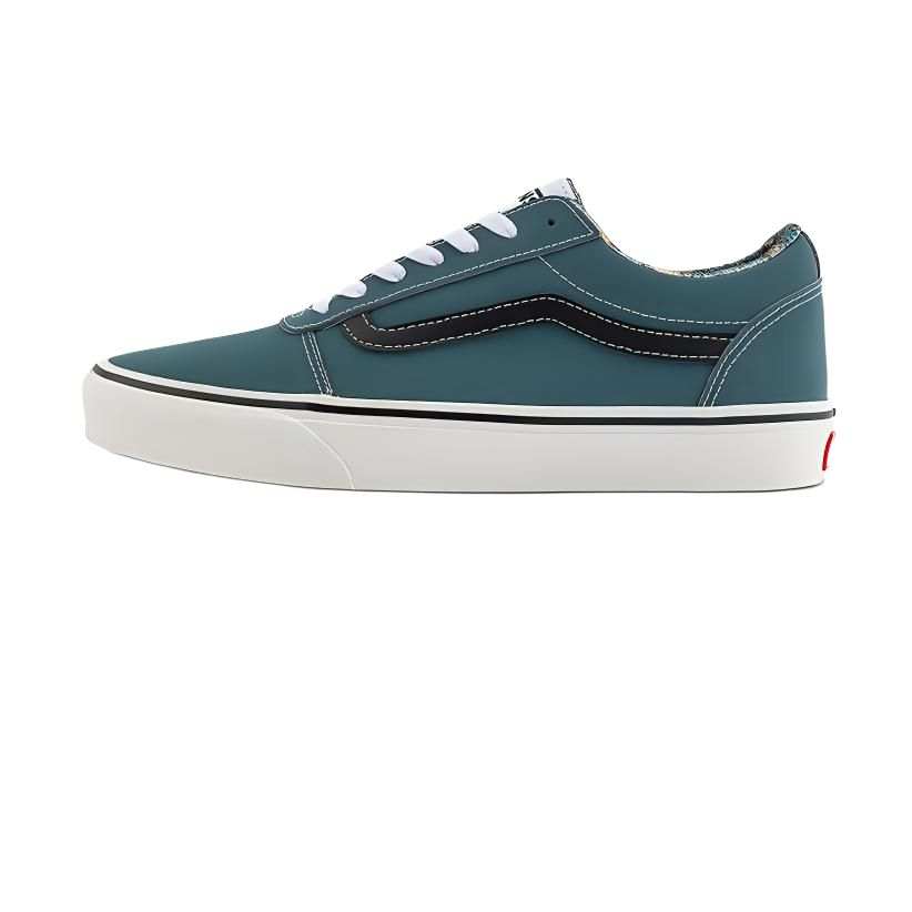 Vans Ward Abrasion Resistant Low top Skateboard Shoes Men's Blue