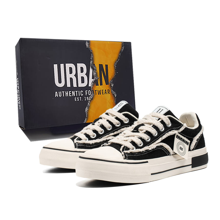URBAN AUTHENTIC Canvas Low top Skateboard Shoes Men's