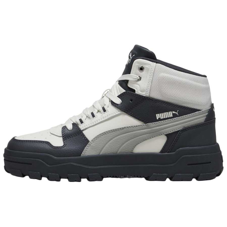 PUMA Abrasion Resistant Mid top Skateboard Shoes Unisex Gray