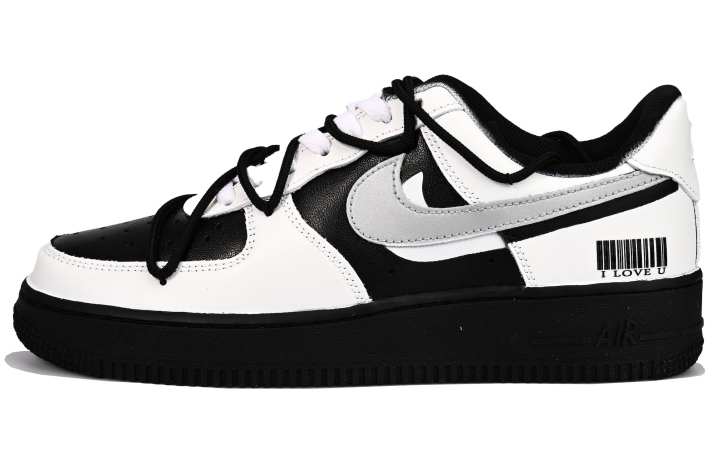 Nike Nike Air Force 1 Synthetic Leather, Artificial Leather Low top Skateboard Shoes Women's White