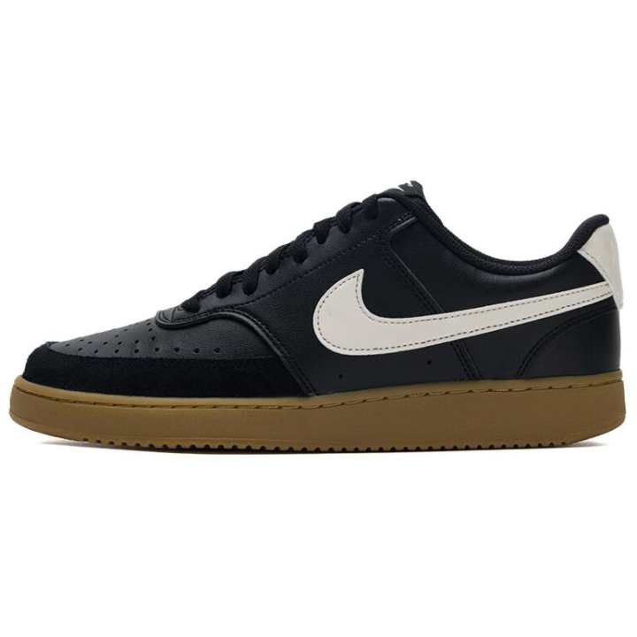 Nike Nike Court Vision Low top Skateboard Shoes Men's Black White