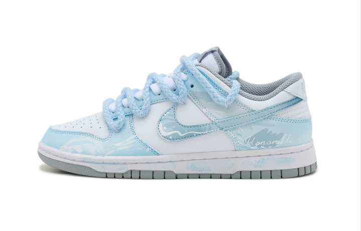 Nike Nike Dunk Island Journal SAML Low top Skateboard Shoes Unisex Sky Blue