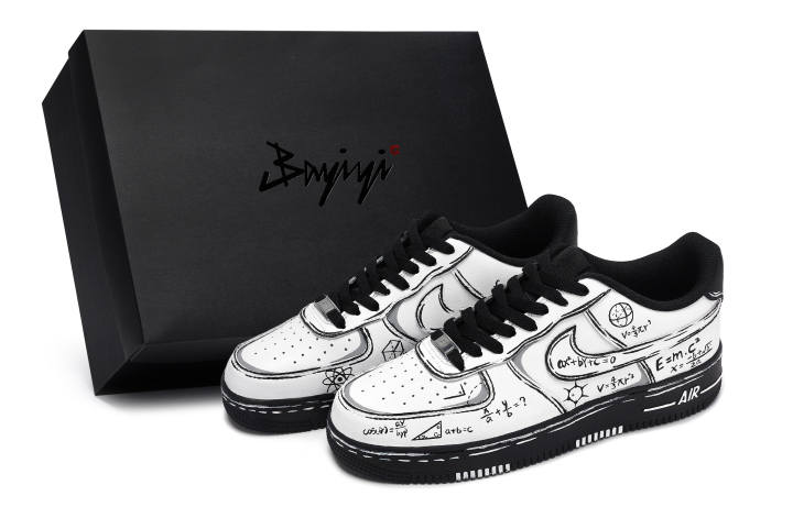 Nike Nike Air Force 1 Formula Bulletin Board Low top Skateboard Shoes Unisex Black White