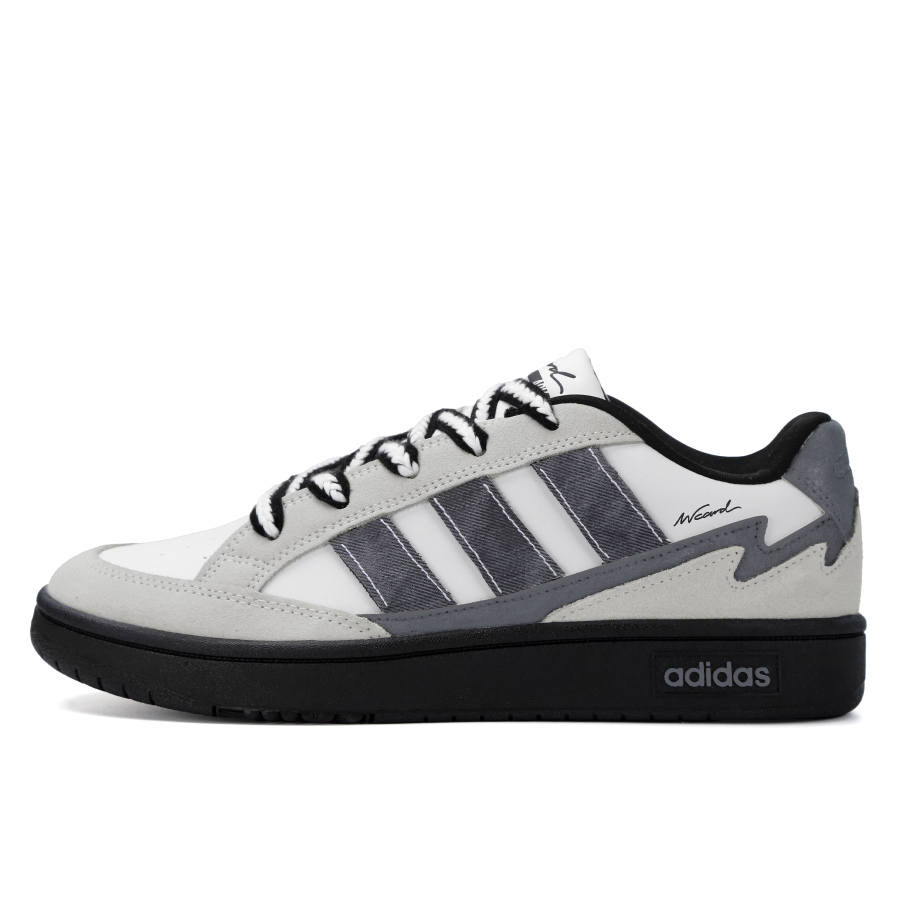 Adidas Adidas WCARD ADV Gray Tone Monologue Abrasion Resistant Low top Skateboard Shoes Unisex Gray