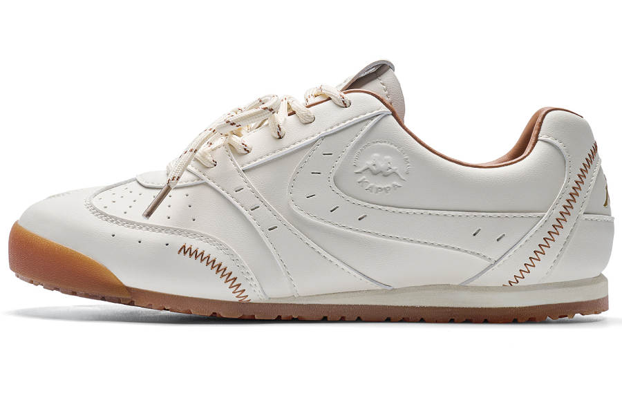 Kappa Little Lightning Back to Back Lightweight Low top Skateboard Shoes Women's Winter White
