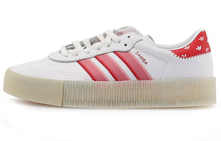 adidas originals Sambarose White Red Women's