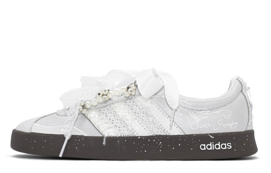 Adidas Adidas VL COURT 2.0 Dreamy Snowwing MONE Creation Low top Skateboard Shoes Unisex White