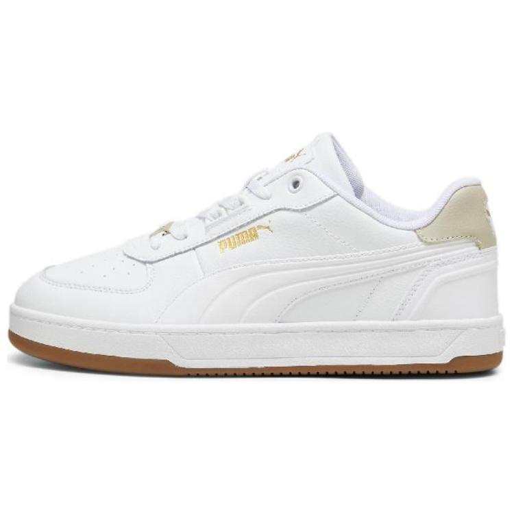 PUMA Caven 2.0 Abrasion Resistant Low top Skateboard Shoes Unisex White