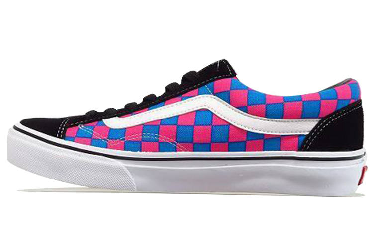 Vans Old Skool Abrasion Resistant Lightweight Low top Skateboard Shoes Unisex Black Pink Blue