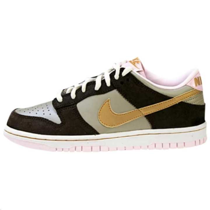 Nike Nike Dunk Slip Resistant Abrasion Resistant Low top Skateboard Shoes Women's Black Green