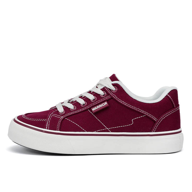 WARRIOR Slip Resistant, Abrasion Resistant, Lightweight, Height Increasing Low top Skateboard Shoes Unisex