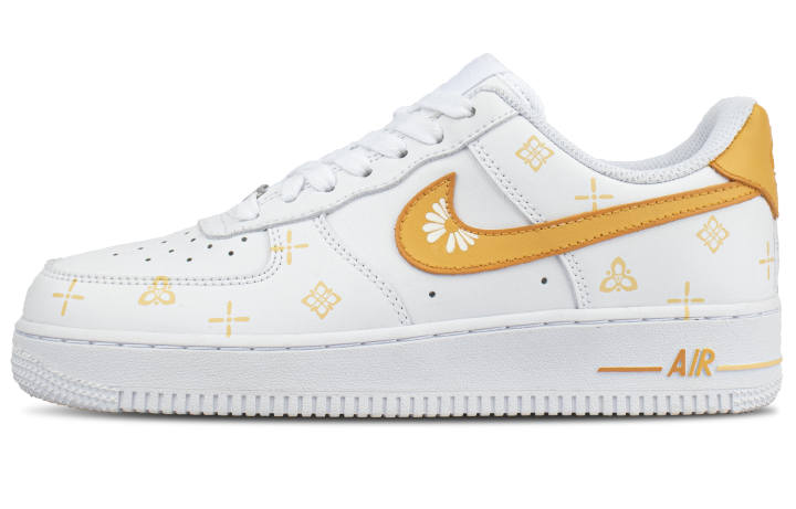 Nike Nike Air Force 1 Fashion Trend Low top Skateboard Shoes Unisex White