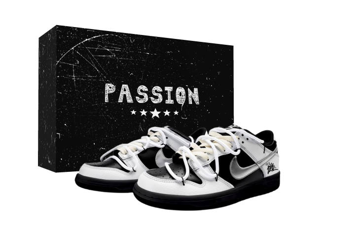 Nike Nike Dunk Reverse Panda Low top Skateboard Shoes Unisex Black White
