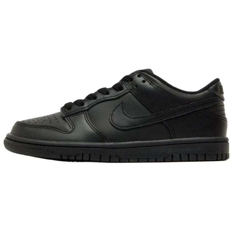 Nike Nike Dunk Slip Resistant Abrasion Resistant Low top Skateboard Shoes Unisex Black