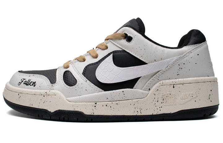 Nike Nike Full Force Low Fallen Angel Slip Resistant Cushioning Low top Skateboard Shoes Men's White