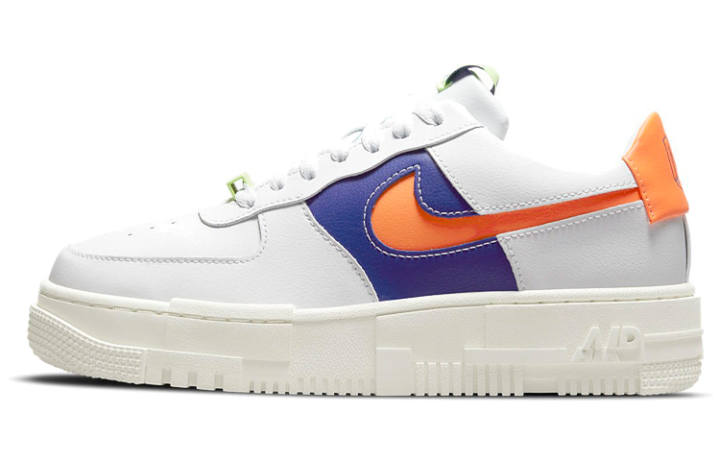 Nike Nike Air Force 1 Low Pixel White Concord Crimson Women's