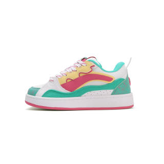 GLO BULL Puffy Shoes Coverage Abrasion Resistant Lightweight Breathable Slip Resistant Low top Skateboard Shoes Women's