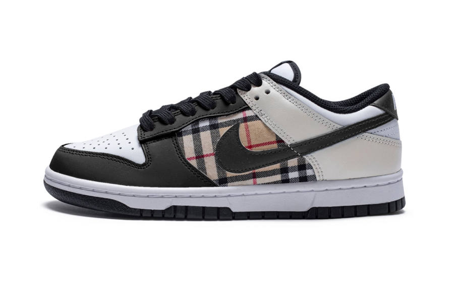 Nike Nike Dunk Puppy Fragment Low top Skateboard Shoes Men's Beige White Black