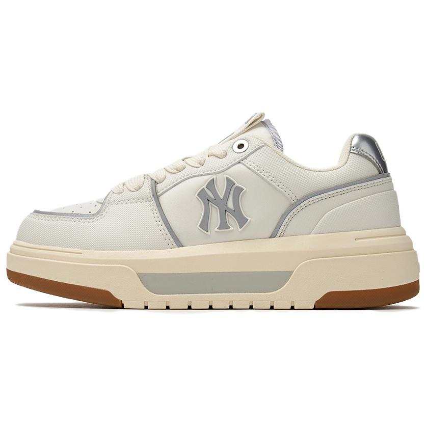 MLB MLB Chunky Liner Synthetic Leather Coverage Abrasion Resistant Lightweight Breathable Height Increasing Low top