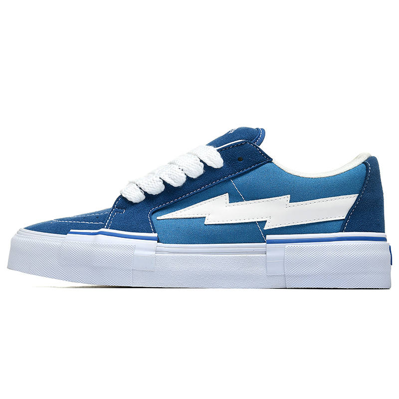 FZFA Lightning Storm Cushioning, Wear Resistant Low top Skateboard Shoes Unisex