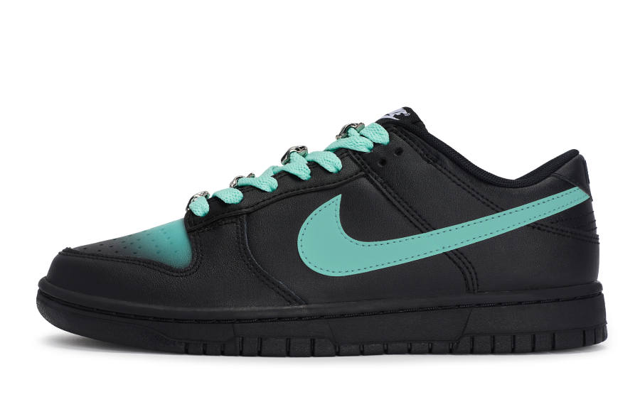 Nike Nike Dunk 811 Manufacturing, Star Cloud Border Low top Skateboard Shoes Unisex Black Green