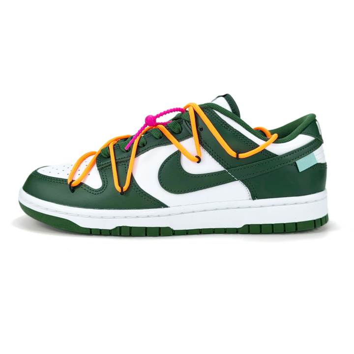 Nike Nike Dunk Black Thorn Island Cat, Green Orange Alert Slip Resistant, Abrasion Resistant, Lightweight Low top