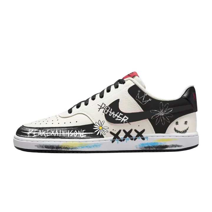 Nike Nike Court Vision 1 Ultimate Self Synthetic Leather Abrasion Resistant Abrasion Resistant Low top Skateboard Shoes