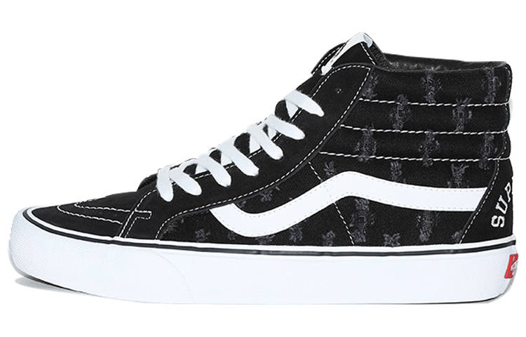 Vans Sk8 Supreme x Sk8 Vans-Hi 'Black Hole Punch Denim'