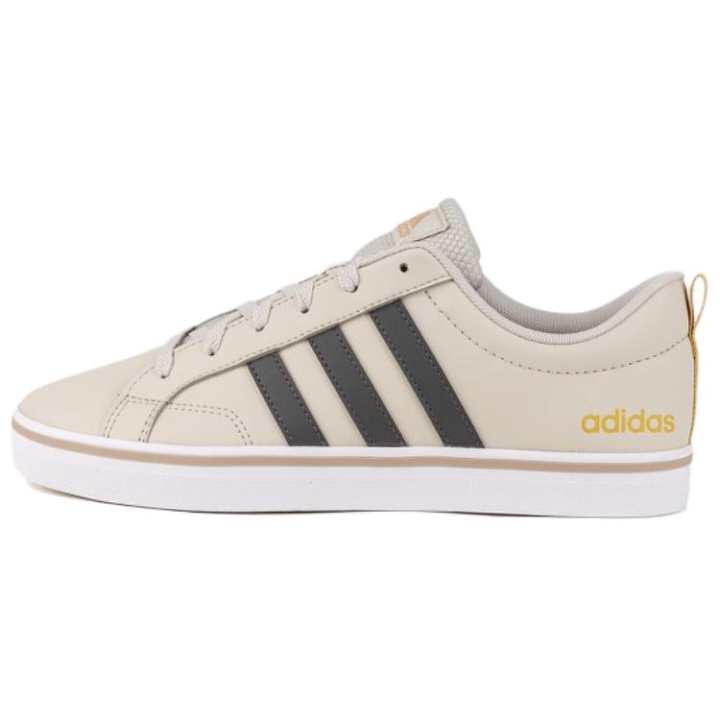 Adidas Adidas VS PACE 2.0 Slip Resistant Abrasion Resistant Low top Skateboard Shoes Unisex Beige