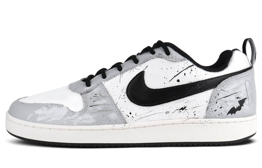 Nike Nike Court Borough Abrasion Resistant Abrasion Resistant Low top Skateboard Shoes Men's Gray