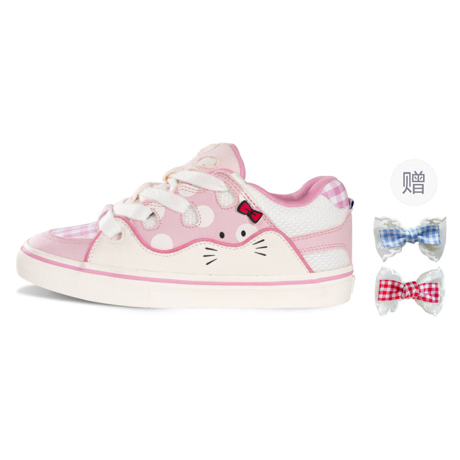 Ollieskate Skateboard Shoes Unisex Low Top White