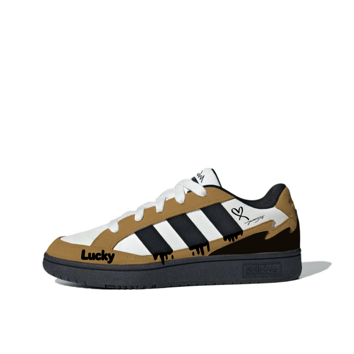 Adidas Adidas WCARD ADV Abrasion Resistant Low top Skateboard Shoes Unisex Black Brown