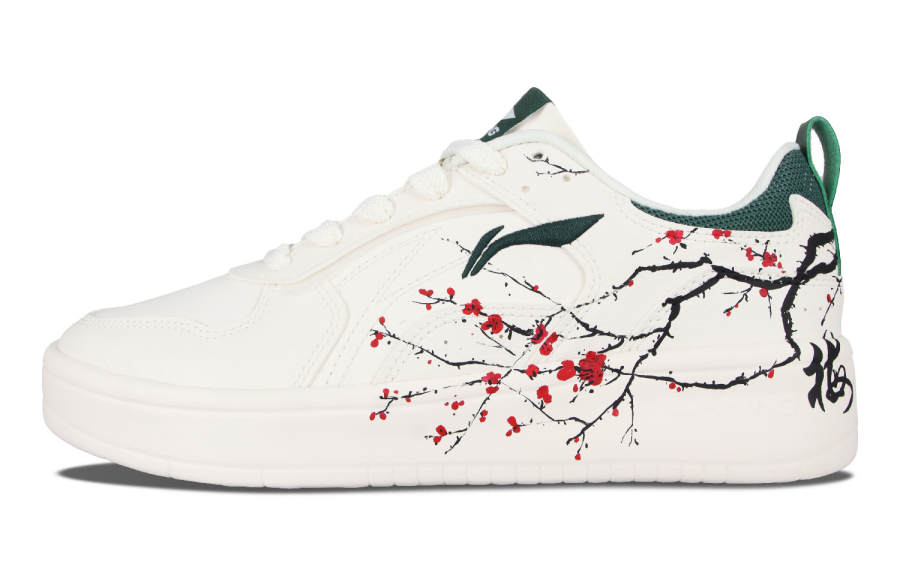 Li-Ning Li Ning Wheat Age Low top Skateboard Shoes Men's White