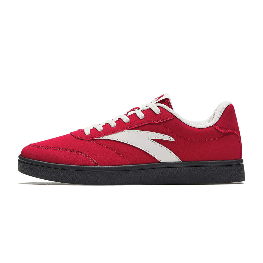Anta Textile, Synthetic Leather Slip Resistant Abrasion Resistant Low top Skateboard Shoes Women's