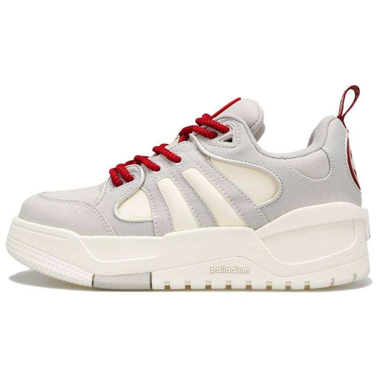 Palladium Slip Resistant Abrasion Resistant Slip Resistant Abrasion Resistant Low top Skateboard Shoes Women's White