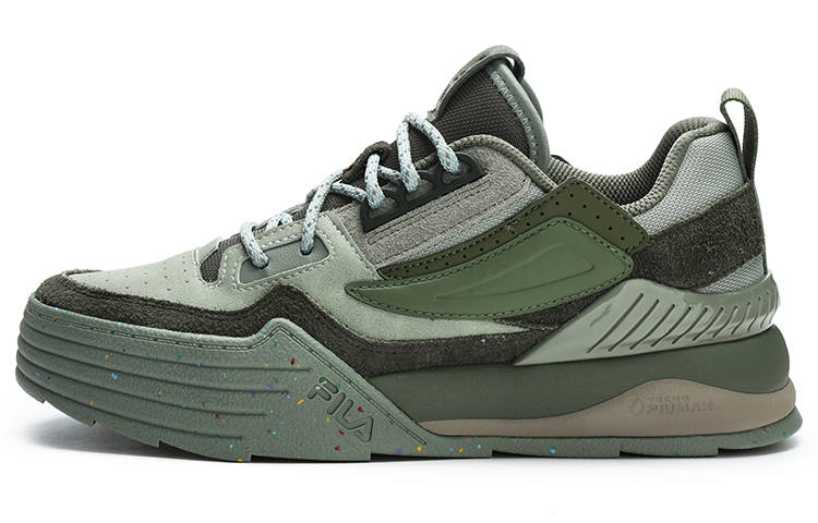 FILA PALA Wear resistant And Lightweight Low top Skateboard Shoes Women's Green