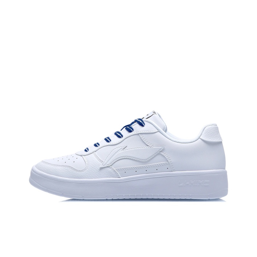 Li-Ning Li Ning Low top Skateboard Shoes Unisex White