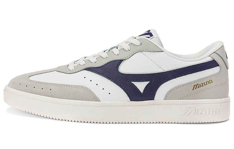 Mizuno Court Lite Cozy Minimalistic Skateboarding Shoes Unisex Gray White Blue