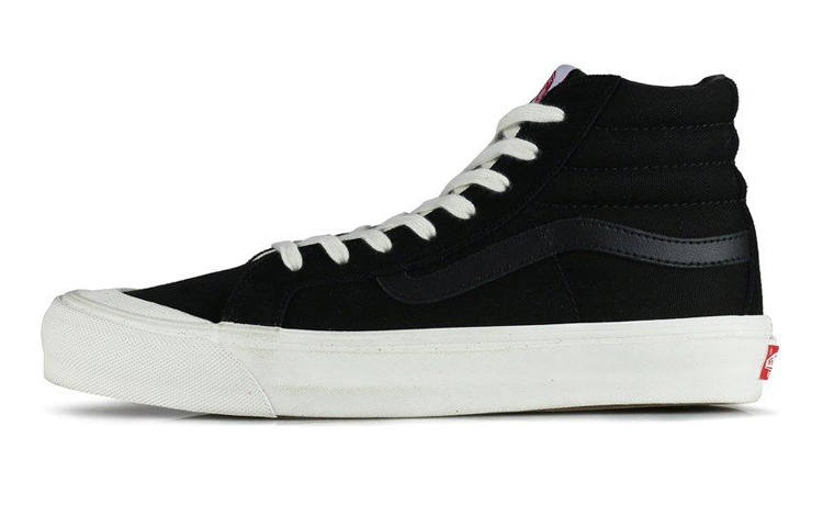 Vans Style 138 High top Skateboard Shoes Unisex Black White
