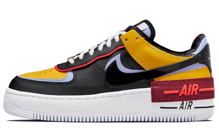 Nike Nike Air Force 1 Shadow 'Sisterhood' Leather Casual Coverage Thermal Slip Resistant Abrasion Resistant