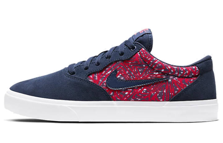 Nike Nike Chron Solarsoft Premium Sb 'Midnight Navy Red'