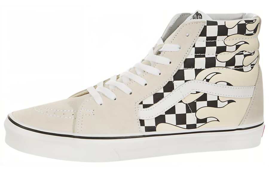Vans Vans SK8 Hi Checkerboard Flame
