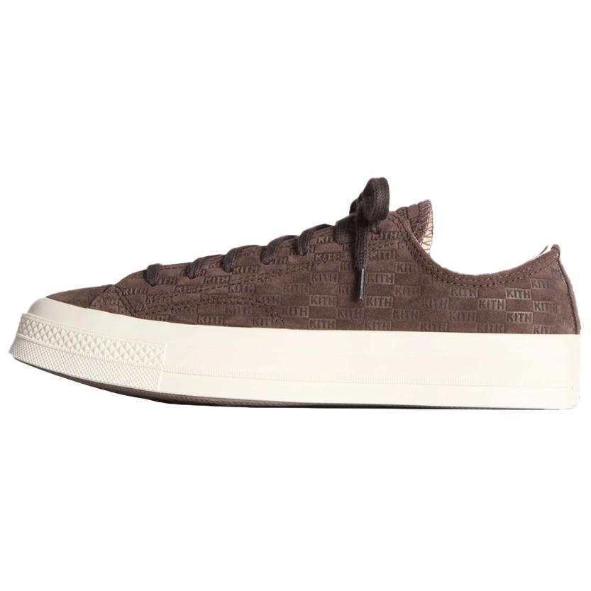 Converse KITH x Converse Chuck 70 Low top Skateboard Shoes Unisex Brown