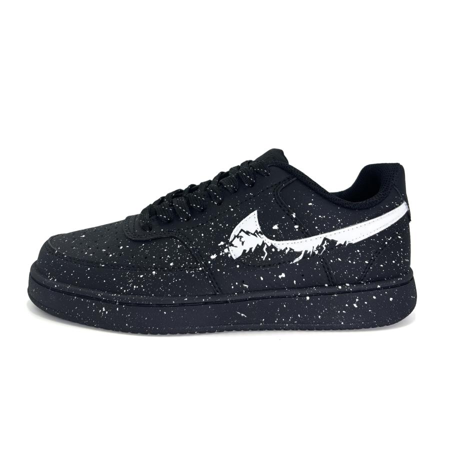 Nike Nike Court Vision Iceberg Lava Slip Resistant Abrasion Resistant Low top Skateboard Shoes Unisex Black