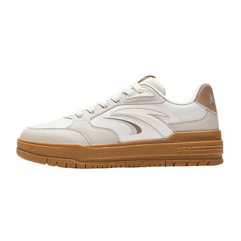 Anta 982 Synthetic Leather Wear resistant And Lightweight Low top Skateboard Shoes Women's