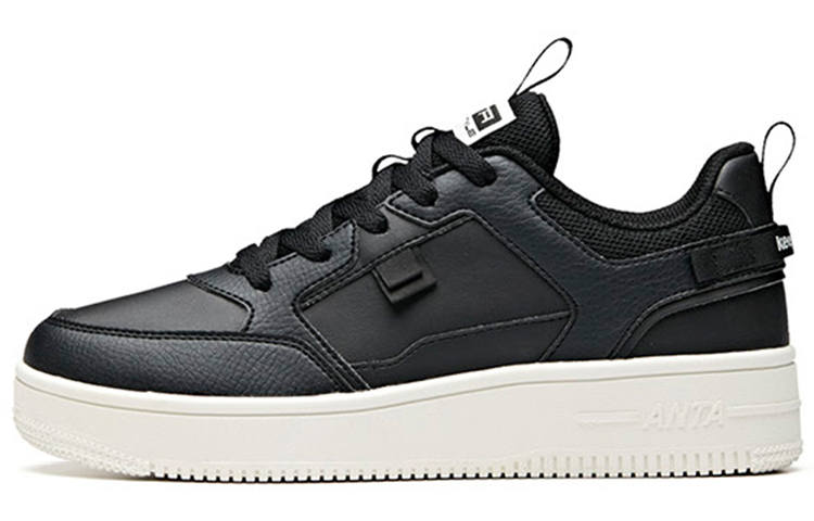Anta Platform Low top Skateboard Shoes Women's Black