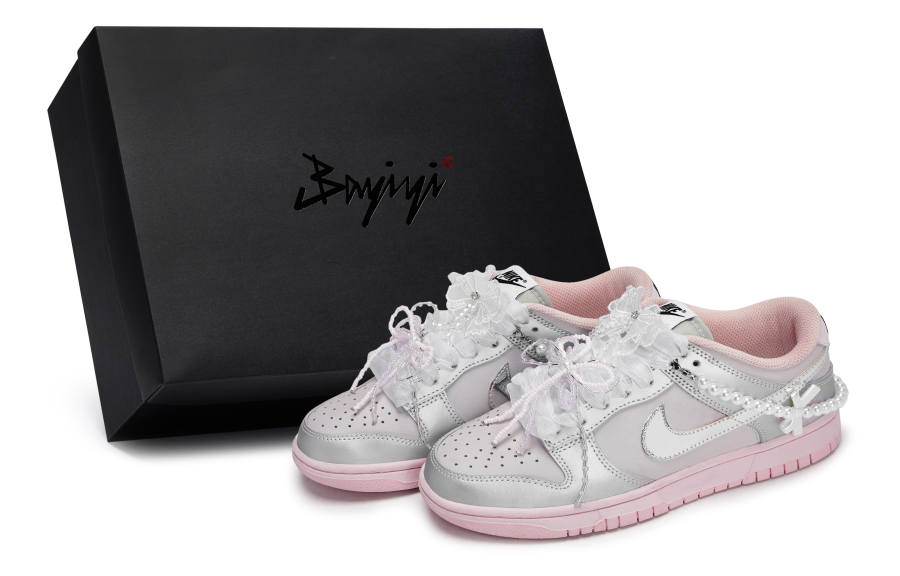 Nike Nike Dunk 811 Manufacturing, Frosted Berry, Special Shoe Box Abrasion Resistant Low top Skateboard Shoes Women's